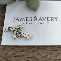 James Avery Descending Dove Cross Charm