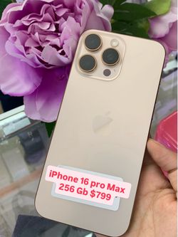 Unlocked - iPhone 16 pro max 256 Gb and clean imei