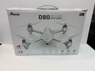 Potensic D80 GPS enabled brushless motor drone 1080p camera
