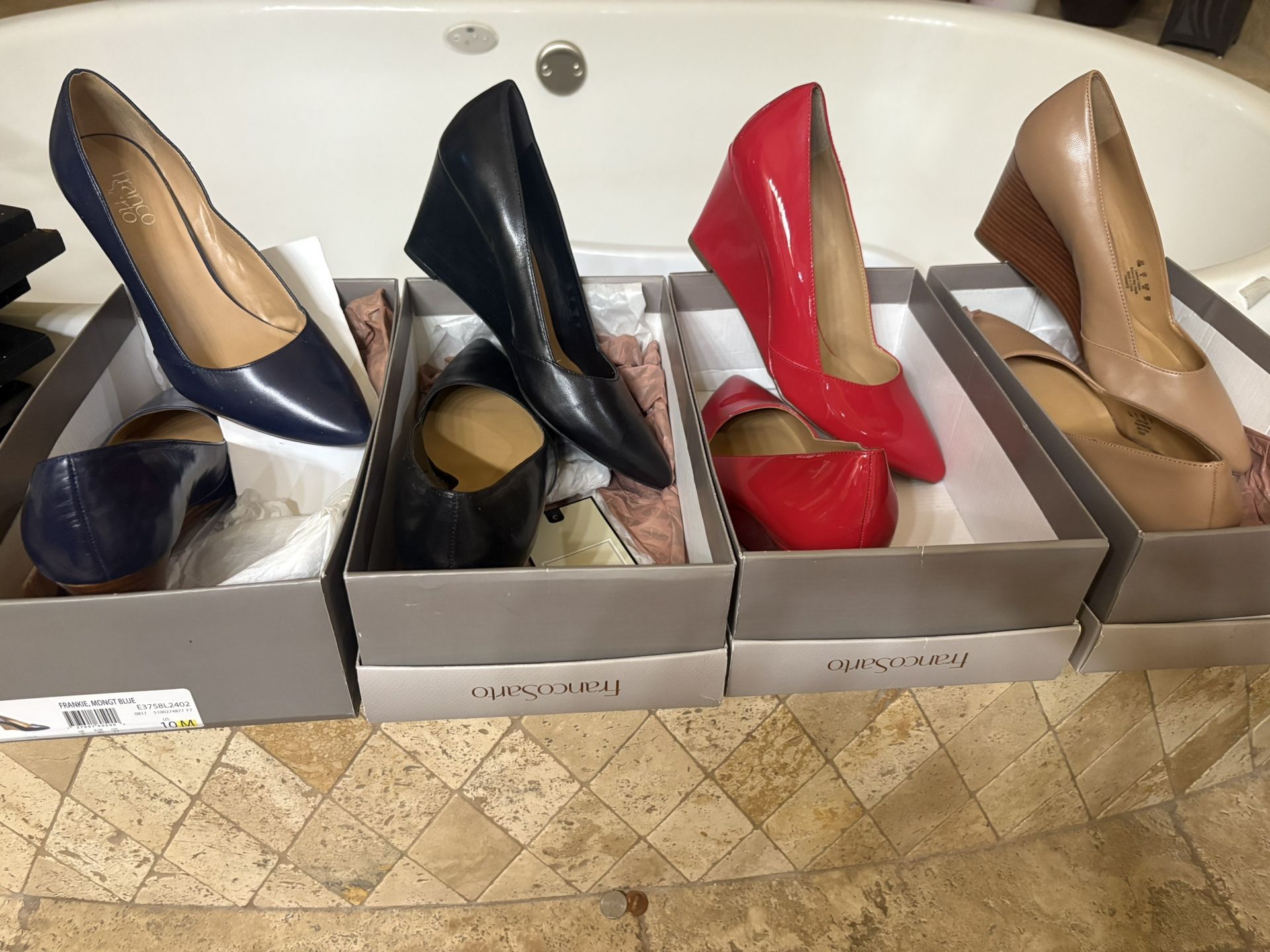 Bandolino Wedge Shoe, 4 Colors , Size 10 