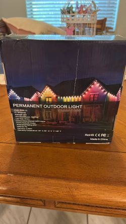 Permanent outdoor lights