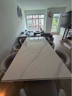 Modern Marble Dining Table