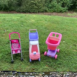 Kids Toy Shopping Carts / doll Stroller