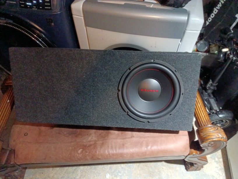 Crunch 12inch Subwoofer