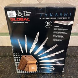 Global 10 Piece Knife Set 