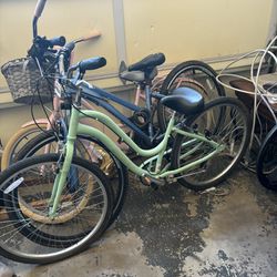 Green And Blue Bike 