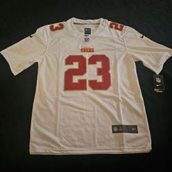 49ers Mens McCaffrey White Jerseys $50ea Firm S M L Xl 2x 3x And $90ea 4x 5x