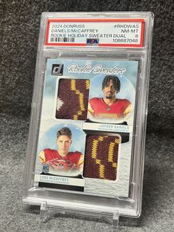 💥 2024 Jayden Daniels/Luke McCaffrey ROOKIE HOLIDAY SWEATERS!! 💥