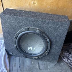 12" Sub In Box