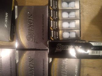 Srixon -z star golf balls