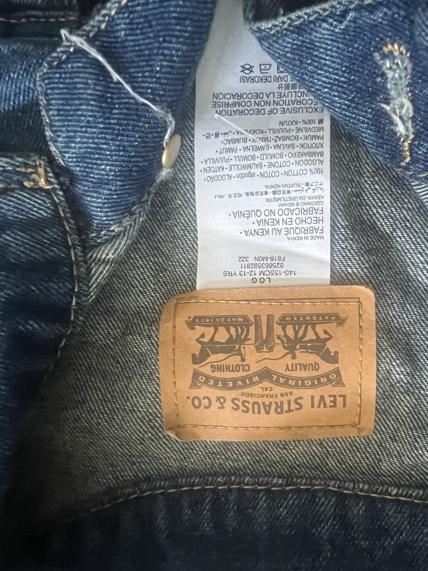 Levi’s Jean Jacket New