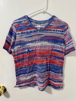 Cathy Daniels Women’s Soft Lightweight Blouse Summer Top Medium