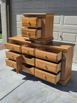 Free Delivery Included 2 Piece Dresser Set