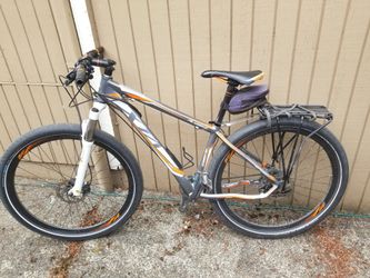 Alubike With Shocks And Hydraulic Brakes