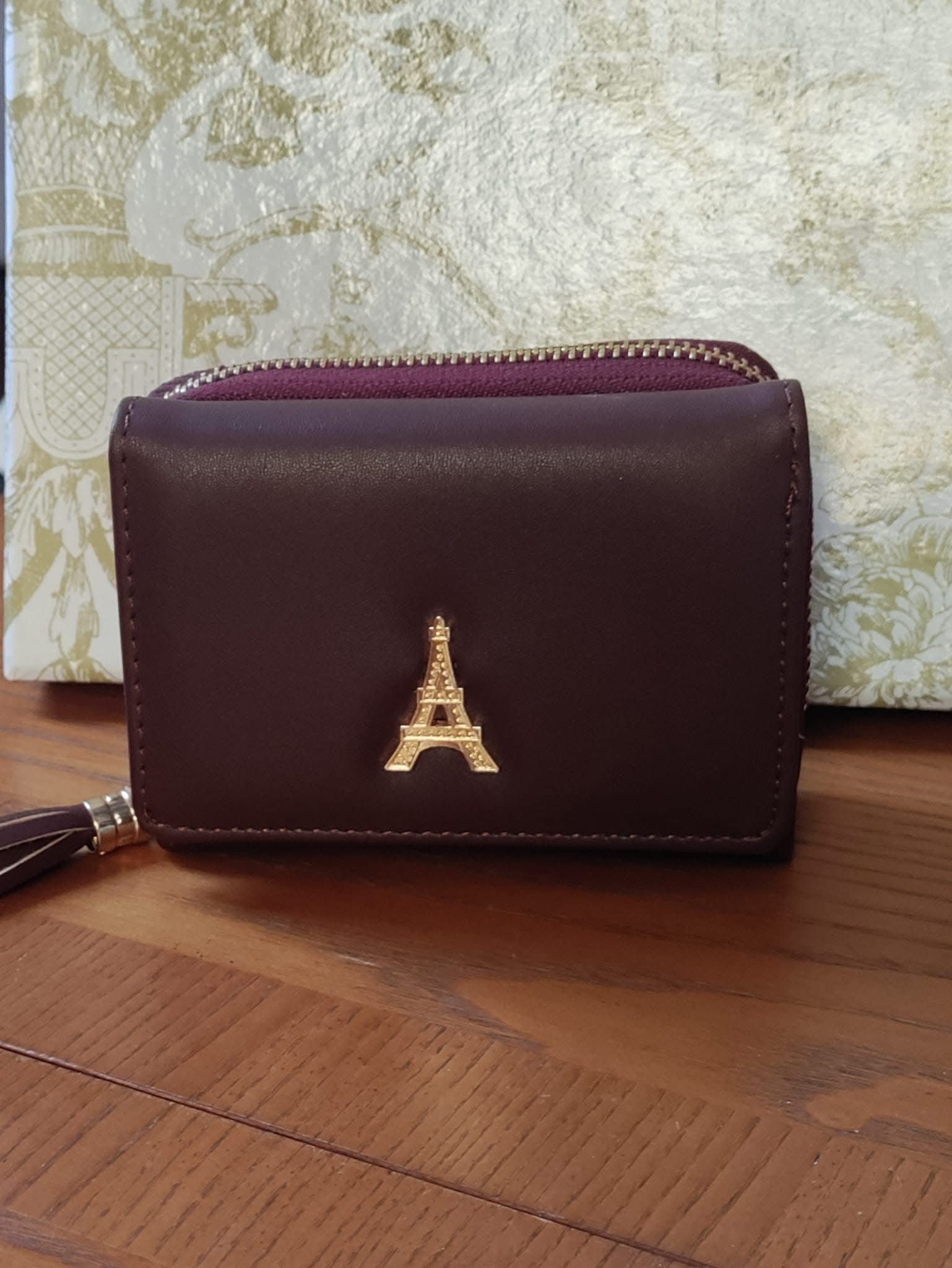 Ladies Bi-fold Eiffel Tower Design Wallets