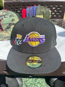 New Era 59Fifty LA Lakers Fitted Hat 7 3/8