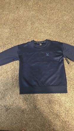 MESSI COLLECTION  SHIRT NAVY BLUE SIZE MEDIUM AND LARGE
