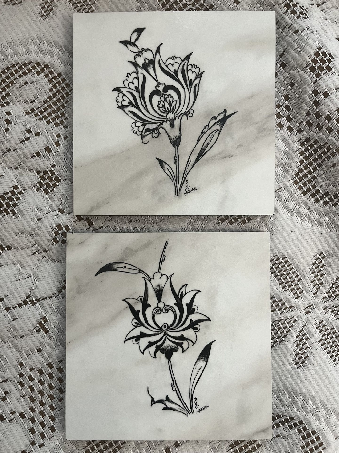 Hand Drawn Decor Tiles