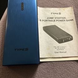 Type S Jump Starter and Portable Power Bank