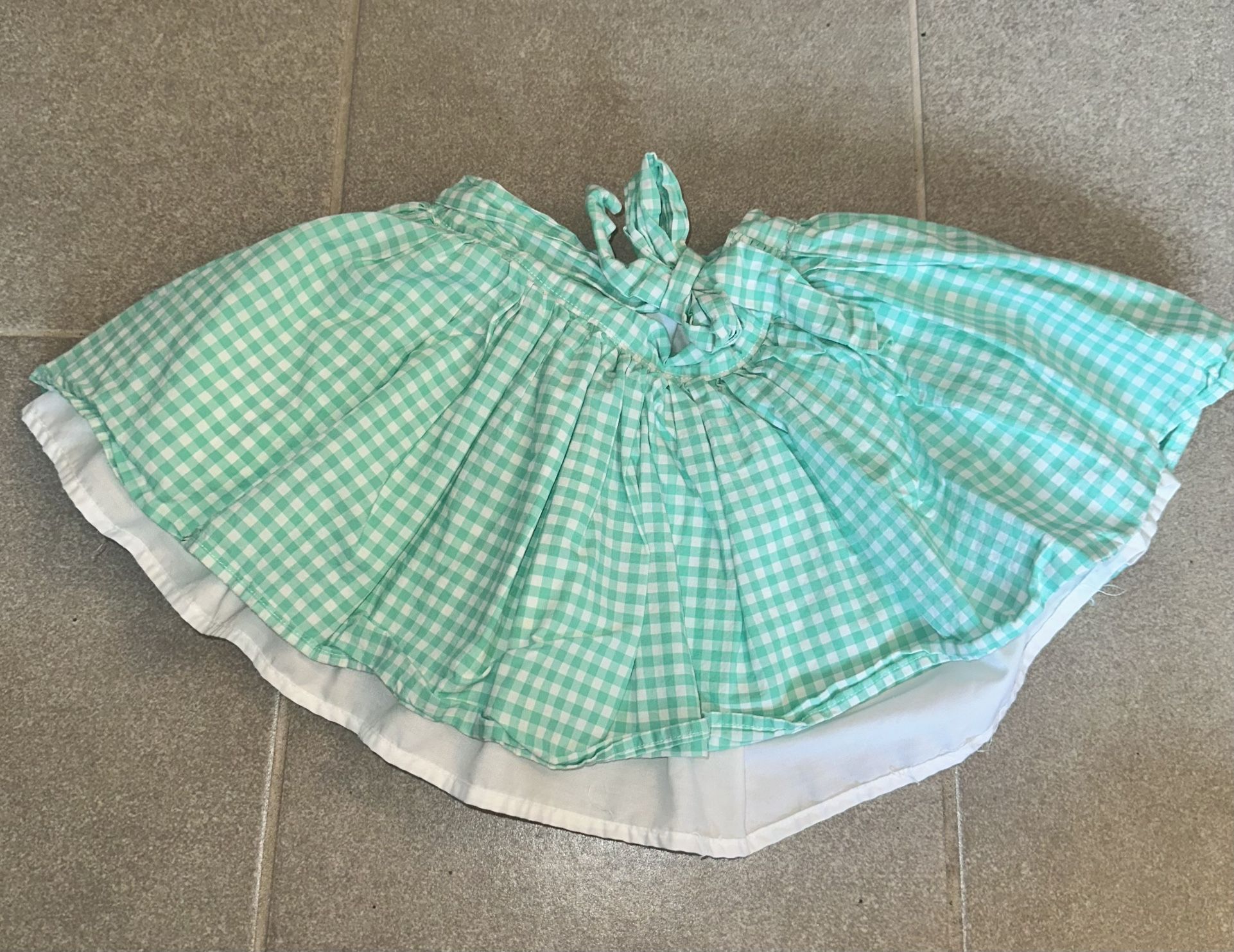 3T Gingham Skirt