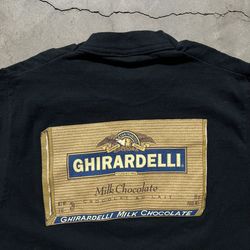 Vintage 90’s Ghirardelli Milk Chocolate Single Stitch Promo T-Shirt S