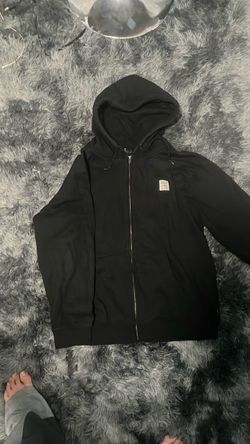 XL HUF Black Zip-Up Hoodie