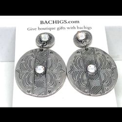 Silver Statement Earrings, Boutique Jewelry, New