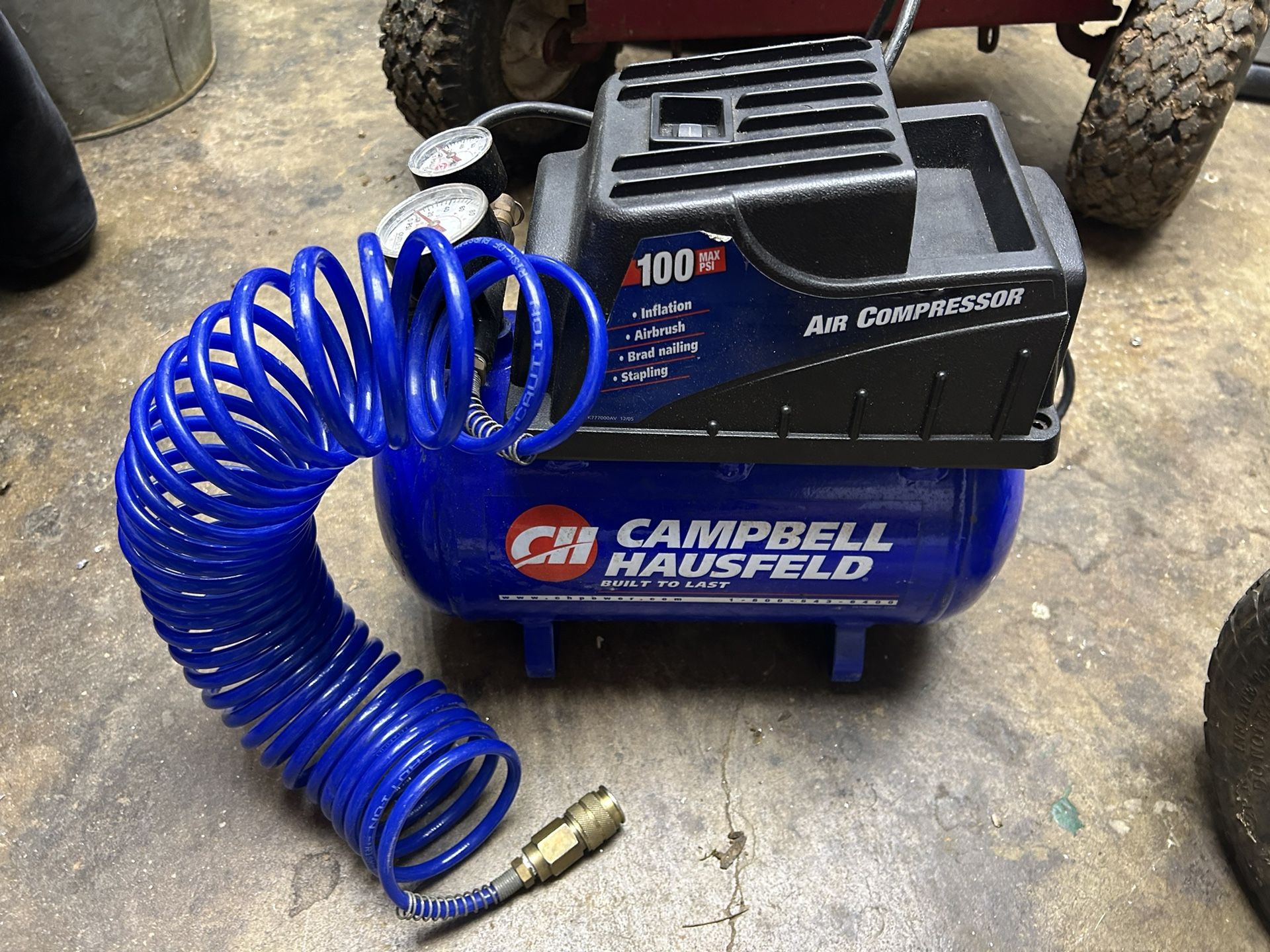 Cambell Hausfeld 2 Gallon Air Compressor