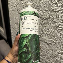 BE FREE aromatherapy RELAX EUCALYTUS & MINT Stress Relieve BODY WASH - 15$ NEW 