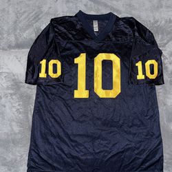 University of Michigan Football Tom Brady #10 Game Jersey XXL