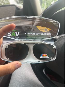 SAV Clip-On Sunglasses