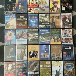 30 BRAND NEW DVD’s
