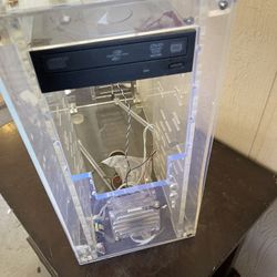 Clear Computer Tower
