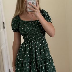 Cute Green Dress XS