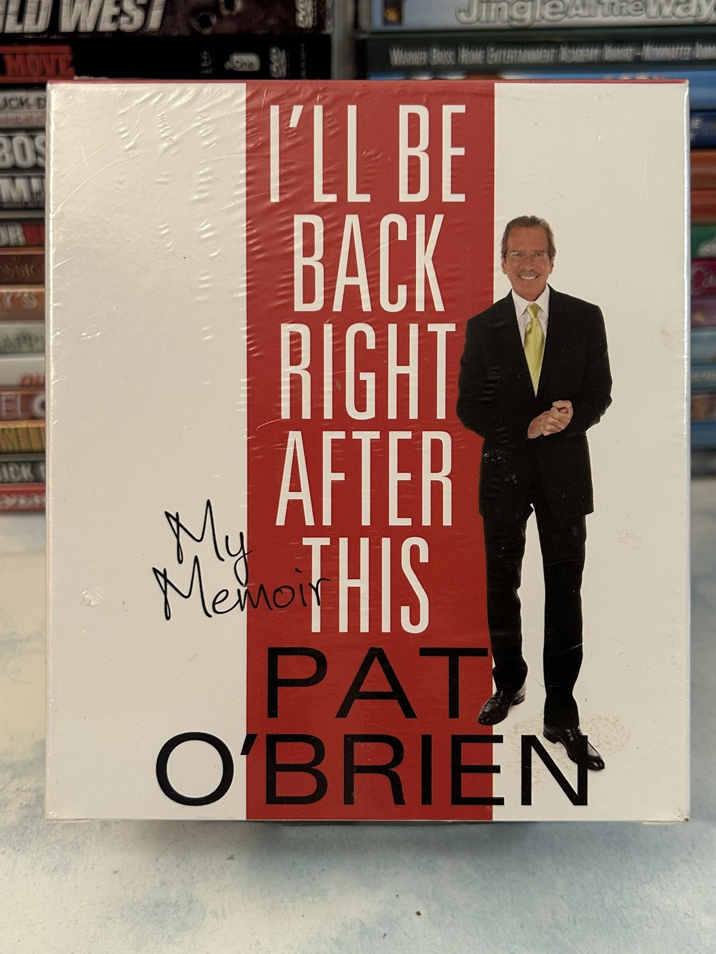 I’ll Be Right Back After This: My Memoir By Pat O’Brien Audiobook Sealed (AB2)