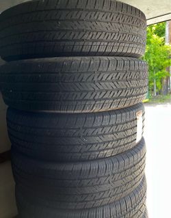4 USED 24575R17 BRIDGESTONE All Season tires for $300 installed and balance with Alignment. 245/75/17  245/75/R17 245 75 R 17  245 75 17  245-75-17   