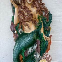 Mermaid Wall Sculpture 