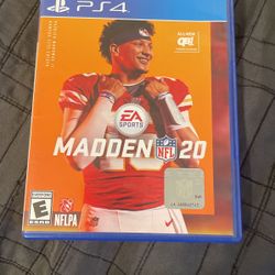 Madden 20 Ps4 