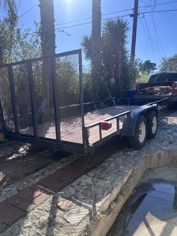 2018 16’ Utility Trailer –Electric Brakes