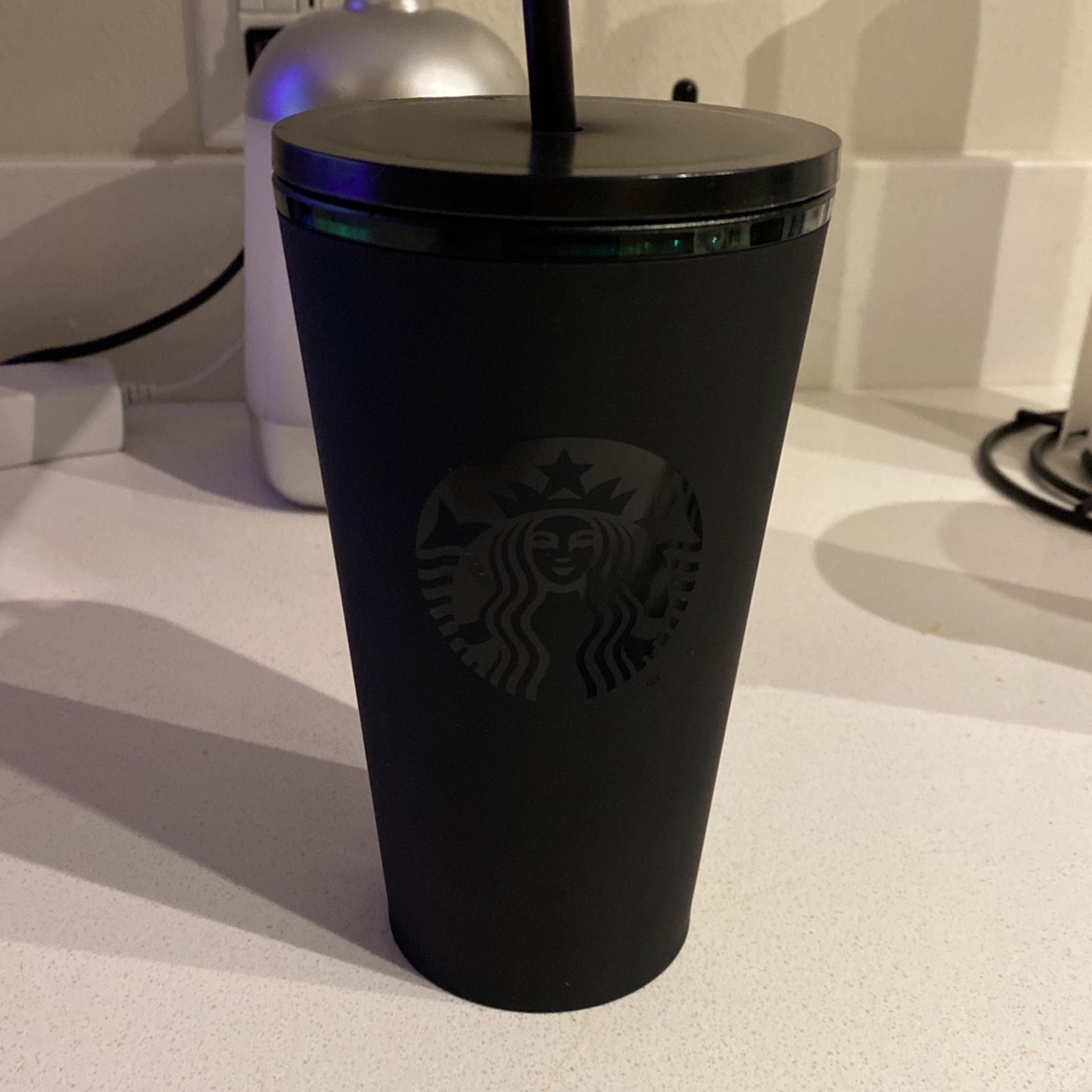 Black Matte Starbucks Cup 