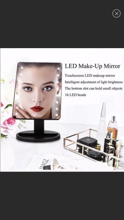 Vanity mirror with lights