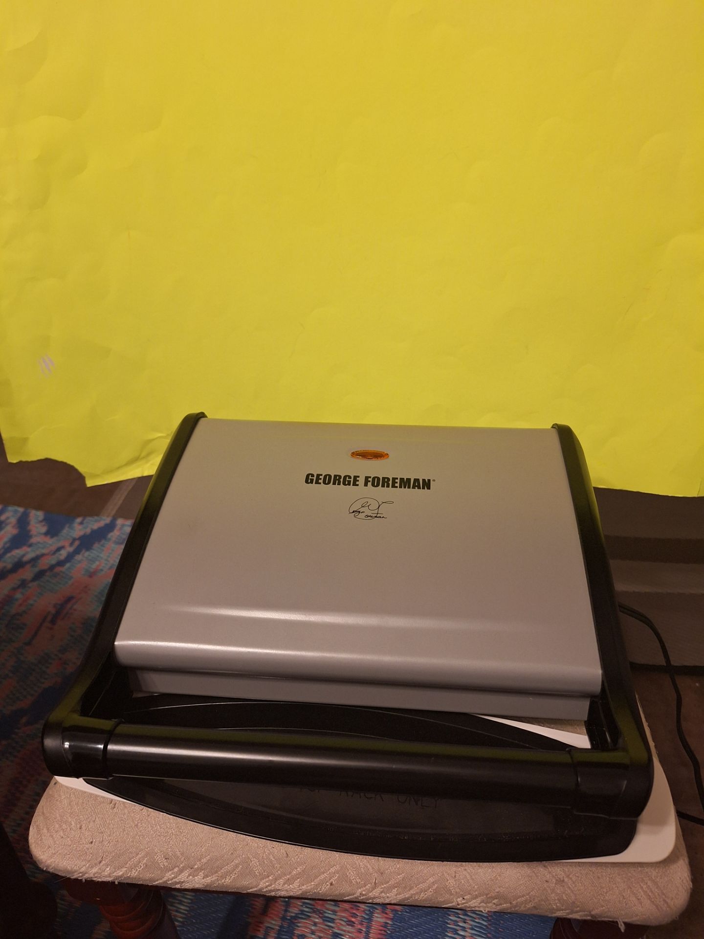 George Foreman Grilling Machine GRV80-$8.00
