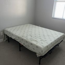 Queen Mattress + Bedframe
