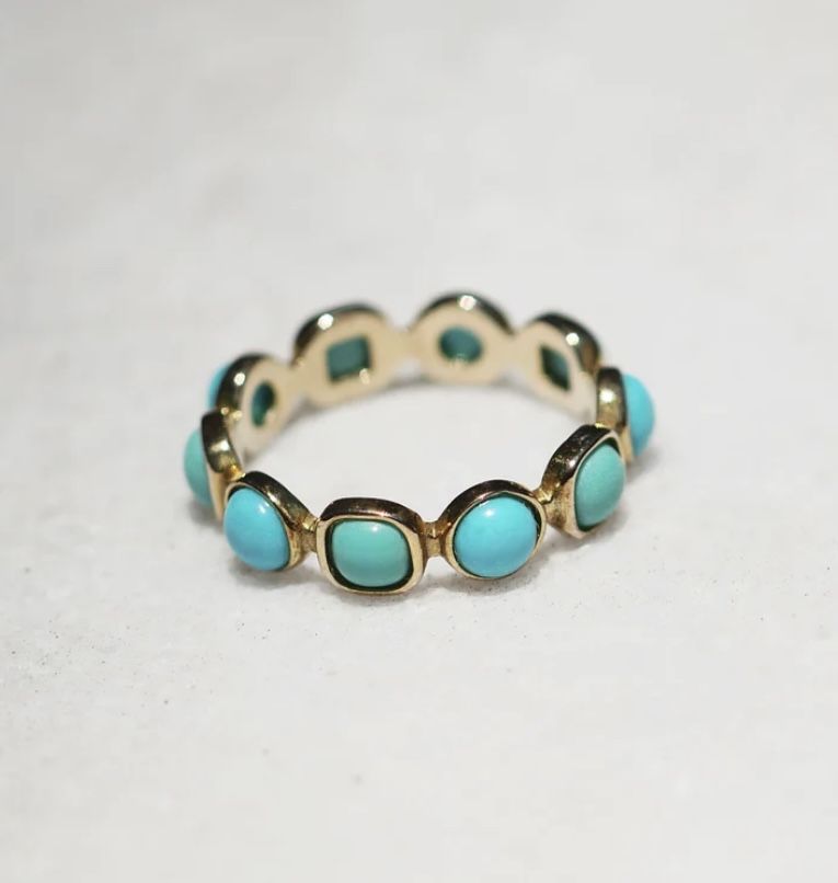 Sleeping beauty Turquoise Ring