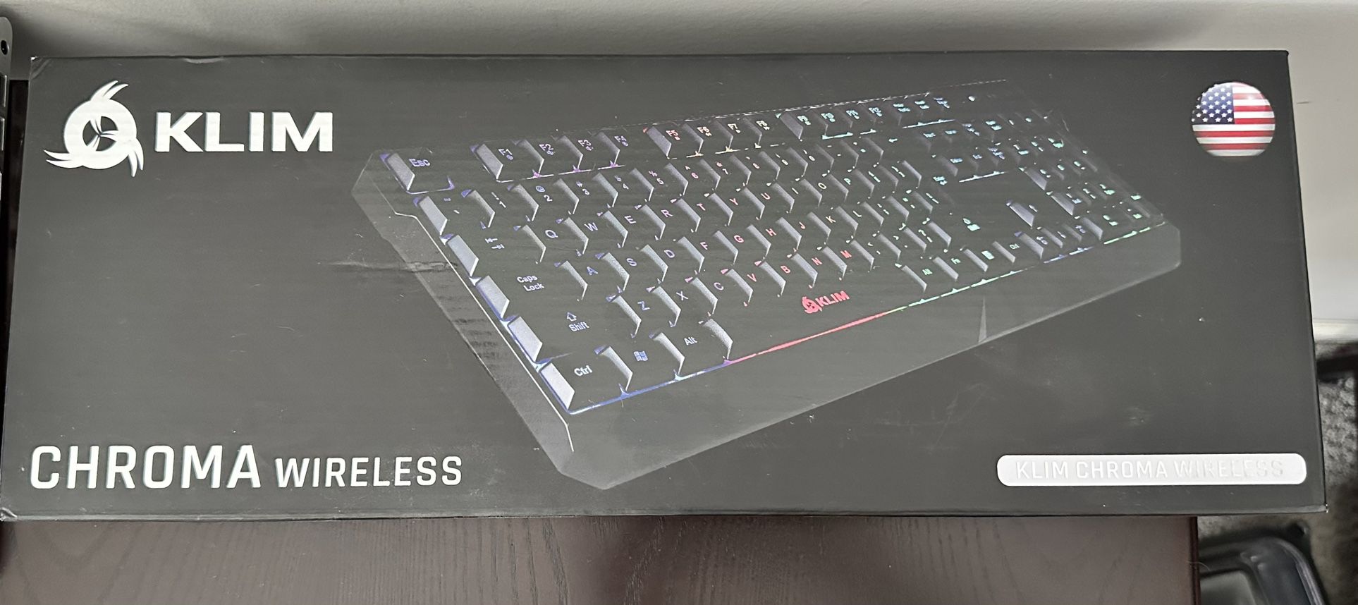 KLIM Chroma Wireless Gaming Keyboard - New In Box
