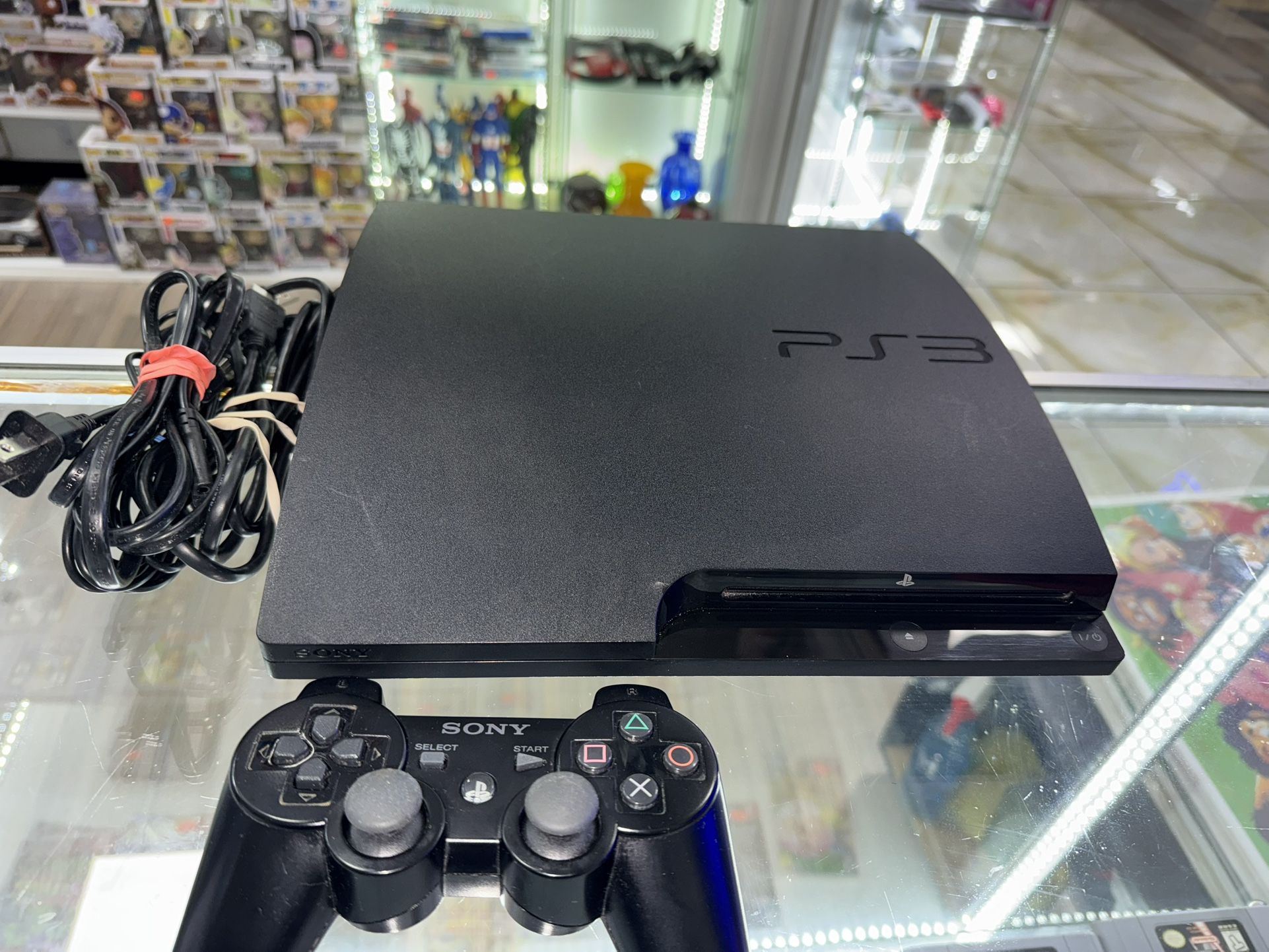 Sony PlayStation 3  Slim Console System 130 GB ( Cleaned & Tested)