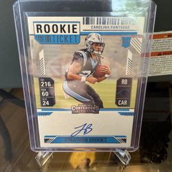 Jonathan Brooks Rookie Ticket Auto