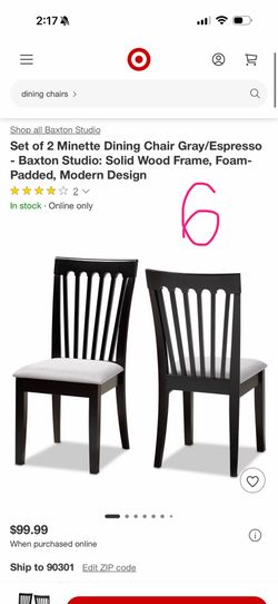 Chair with Cushion Seat