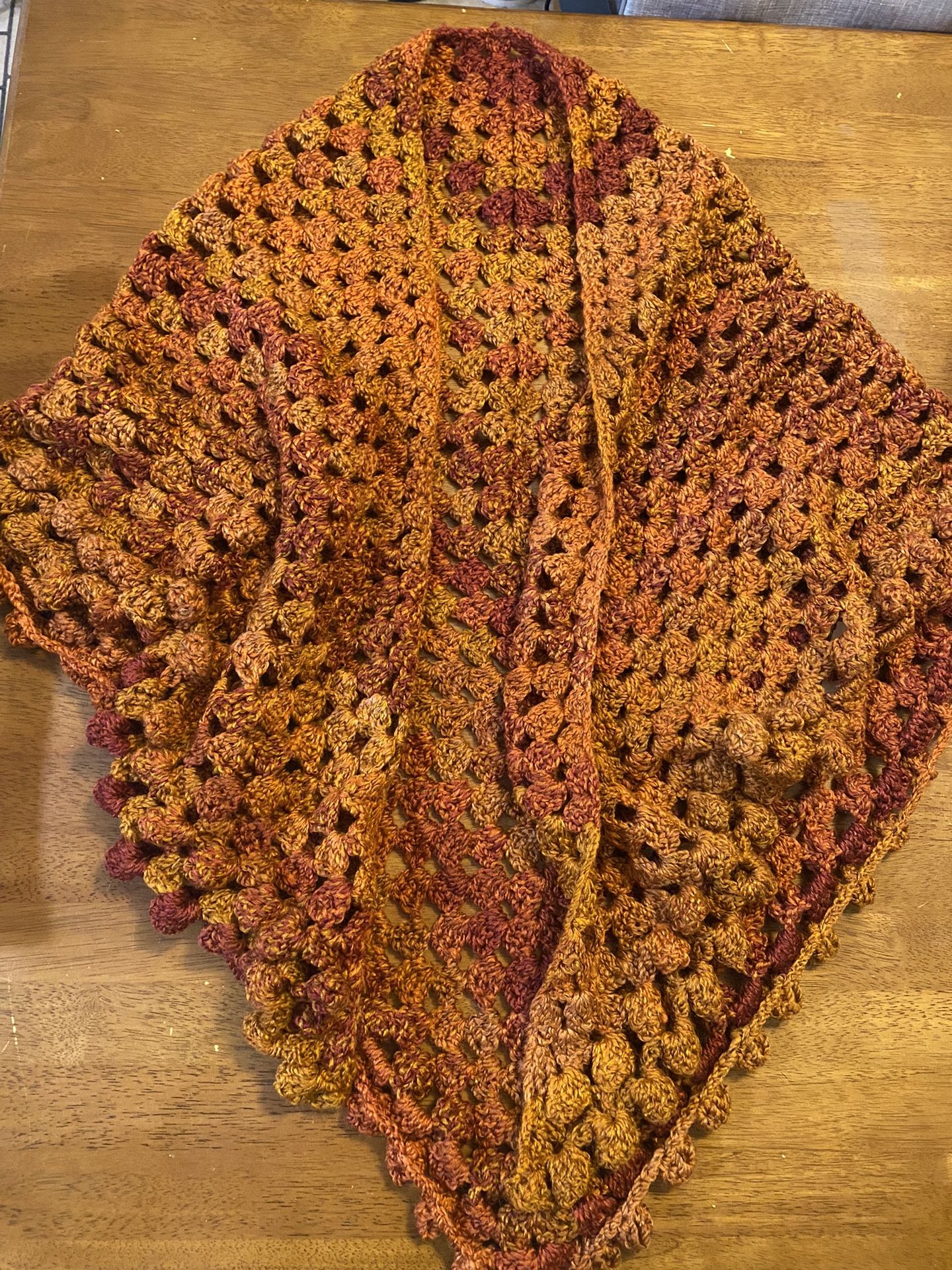 Crocheted Handmade Shaw