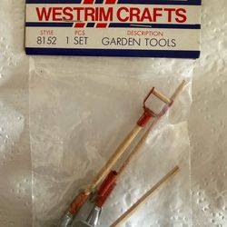 Westrim crafts miniature garden tools